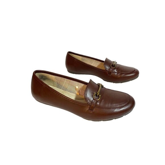 Cliffs by White Mountain Brown Glowing Loafers Size 7 1/2 - Picture 1 of 8